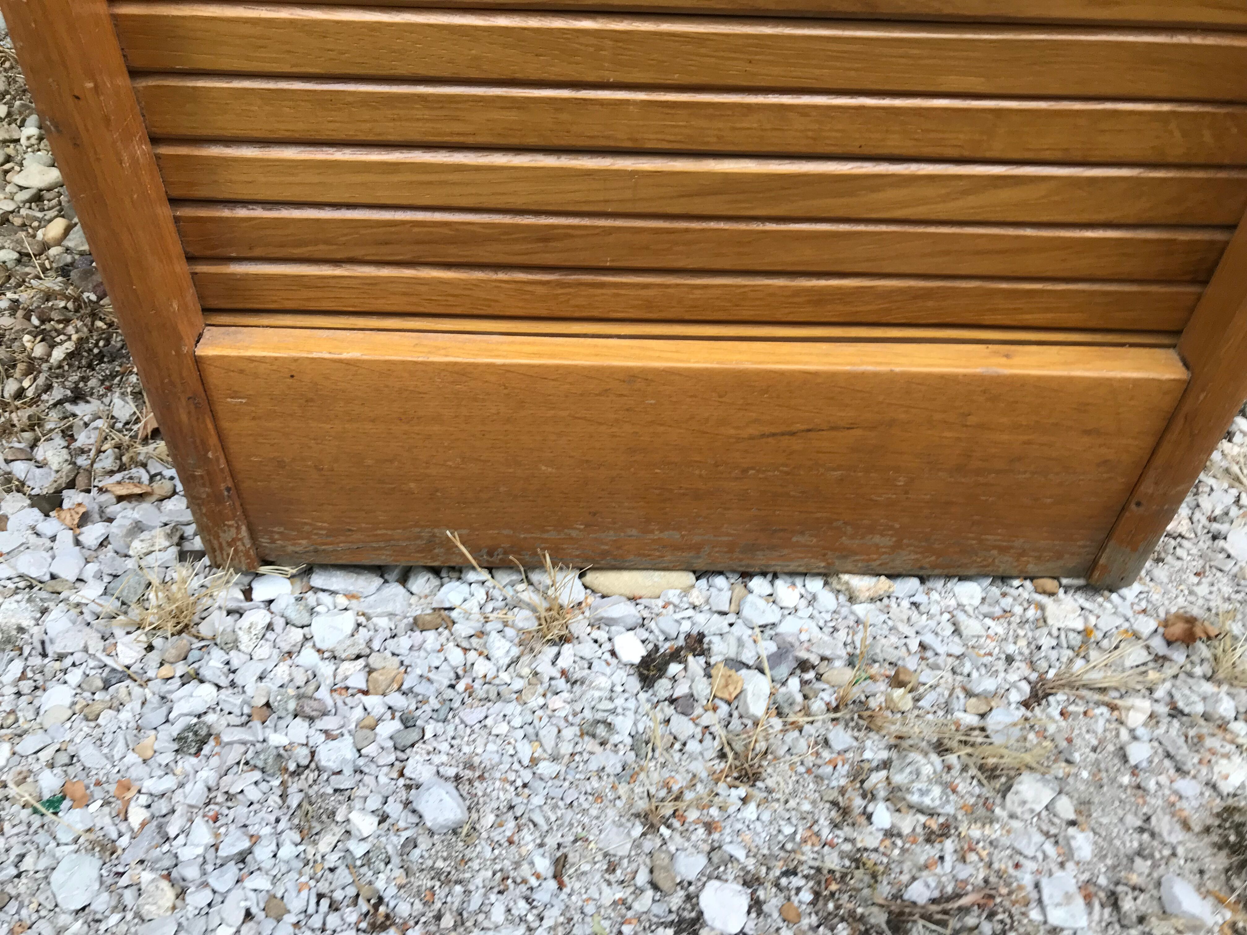 Cabinet notary oak 1950