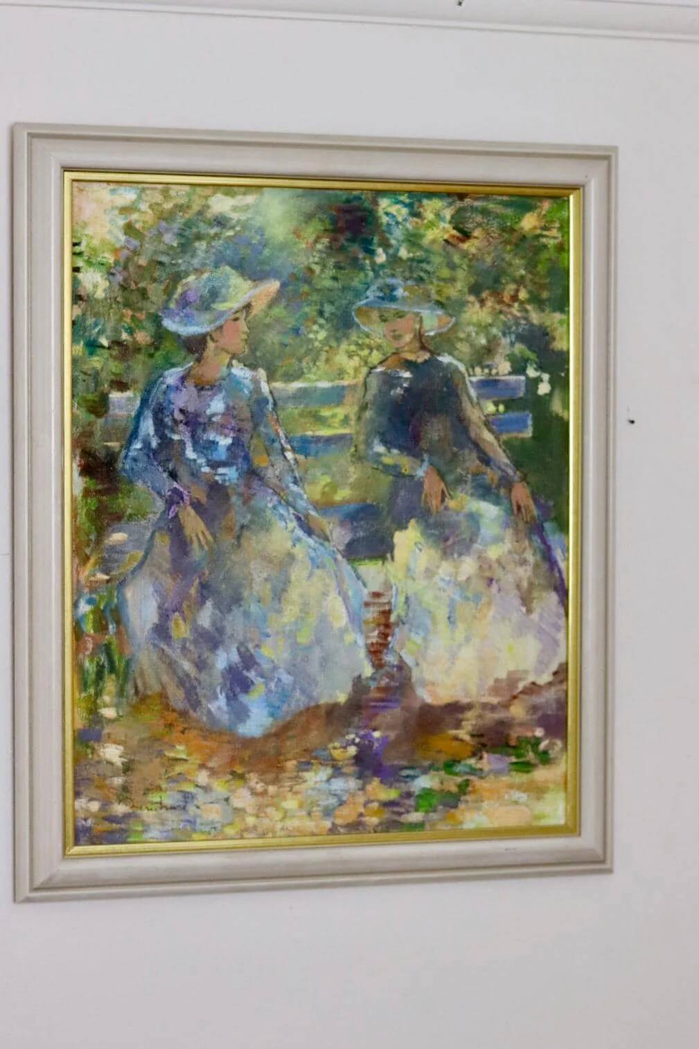 « Femmes dans un jardin » de Bernhard Pedersen