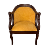Gooseneck gondola chair