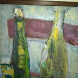 Oil on cardboard painting Rachel Boivin Brochu