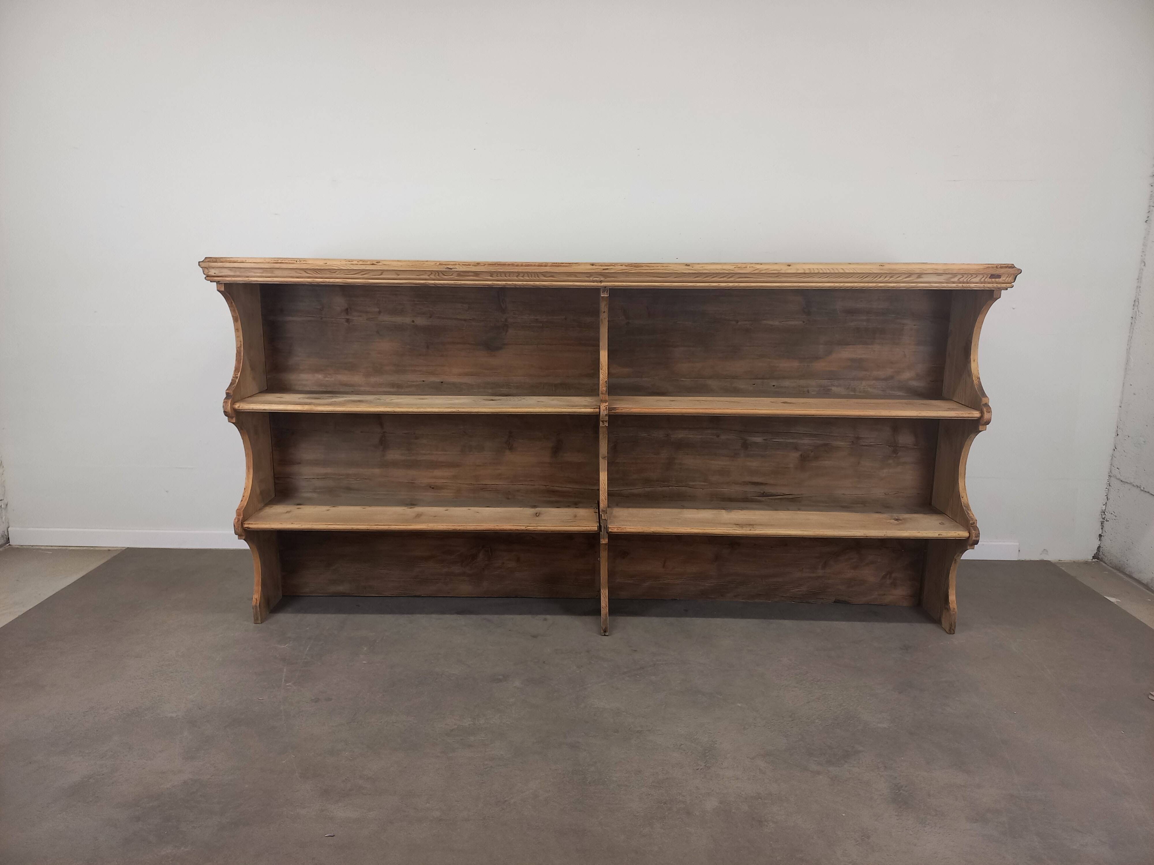 Large commercial shelf