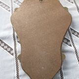 Rocaille mirror in gilded carved wood