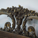 Exceptional decorative brass bed frame