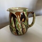 Mixed earth terracotta pitcher Provence 1950