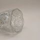 Cut glass vase