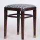 Tabouret Art Déco fabriqué dans les années 1930 en Autriche