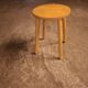Vintage 1970s stool, Volhov, made in the USSR