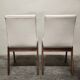 Paire de chaises scandinaves restaurées années 70