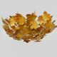 Vintage maison art et floritude ceiling light. autumn leaf