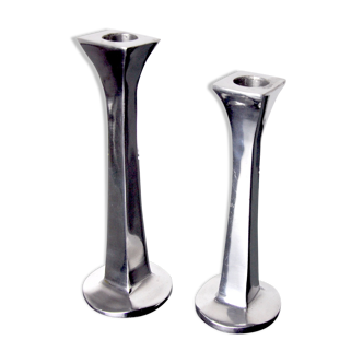 Pair of candlesticks by Arte3, 1980, Spain