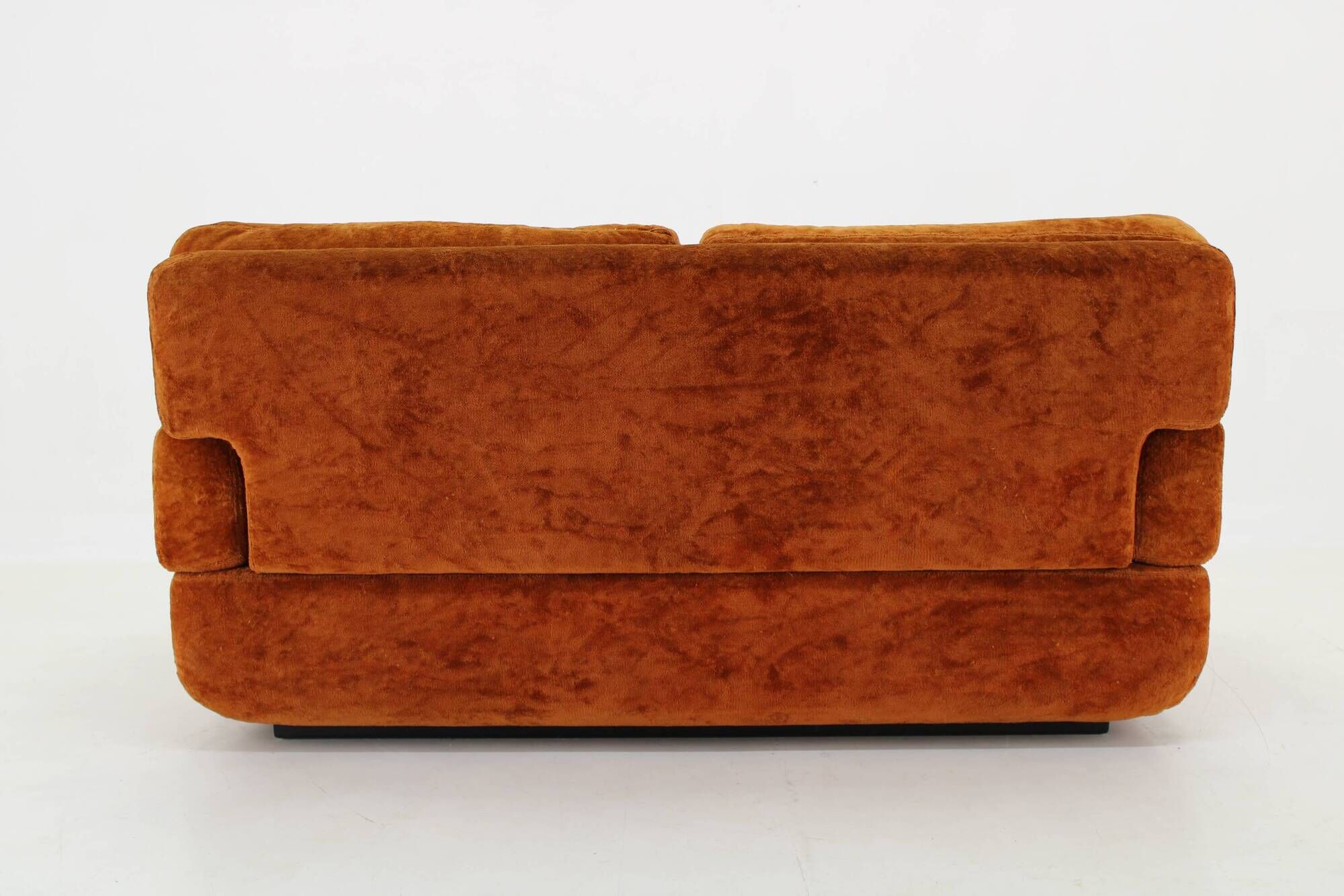 1970s Saporiti 2-Seater Sofa in Velvet, Italy