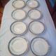 8 deep plates Terre de Fer Berthe / Longchamp