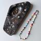 Vintage fossilised marble catchall