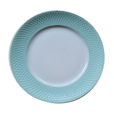 Assiette plate mint