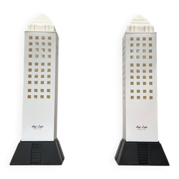 Lampadaire de la série Postmodern Manhattan de Koziol, années 1990, lot de 2