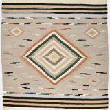 9x13 Large Area Rug, Madalion Design Oversize Kilim Rug, 284x378Cm