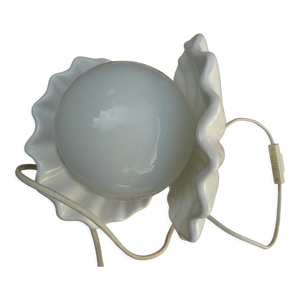 Lampe coquillage céramique - france