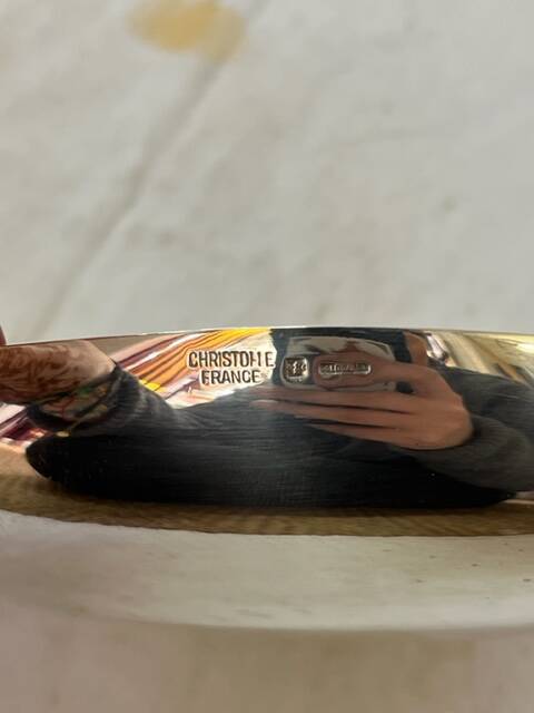 Christofle pocket tray model galia 1930