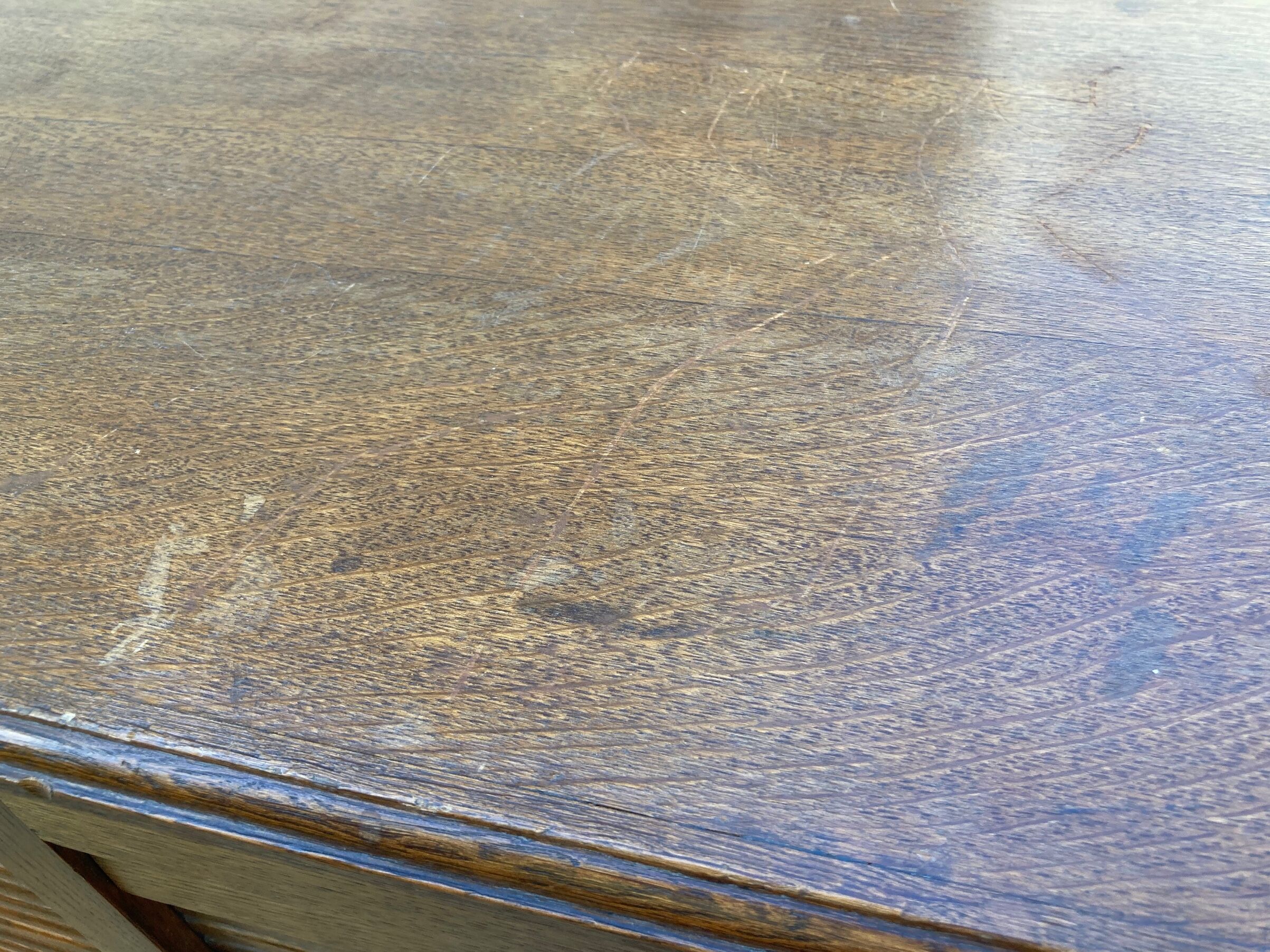 Vintage double curtain binder