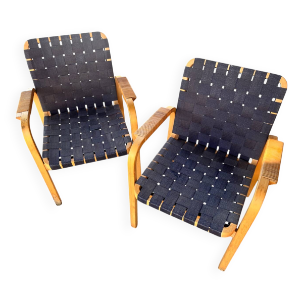 2 fauteuils Alvar Alto 1970