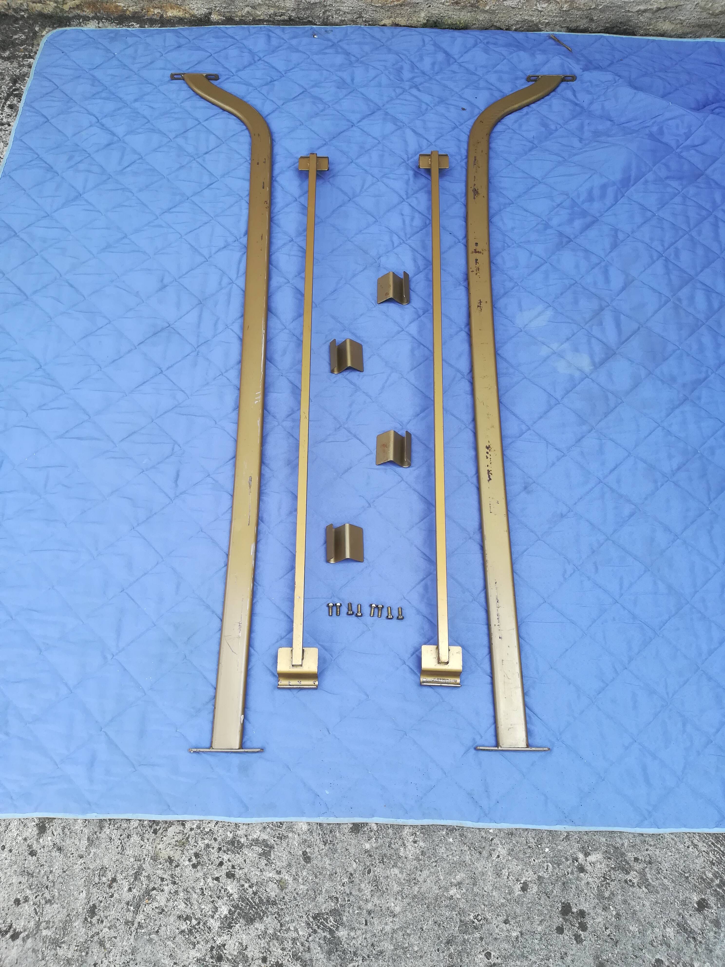 brass bed