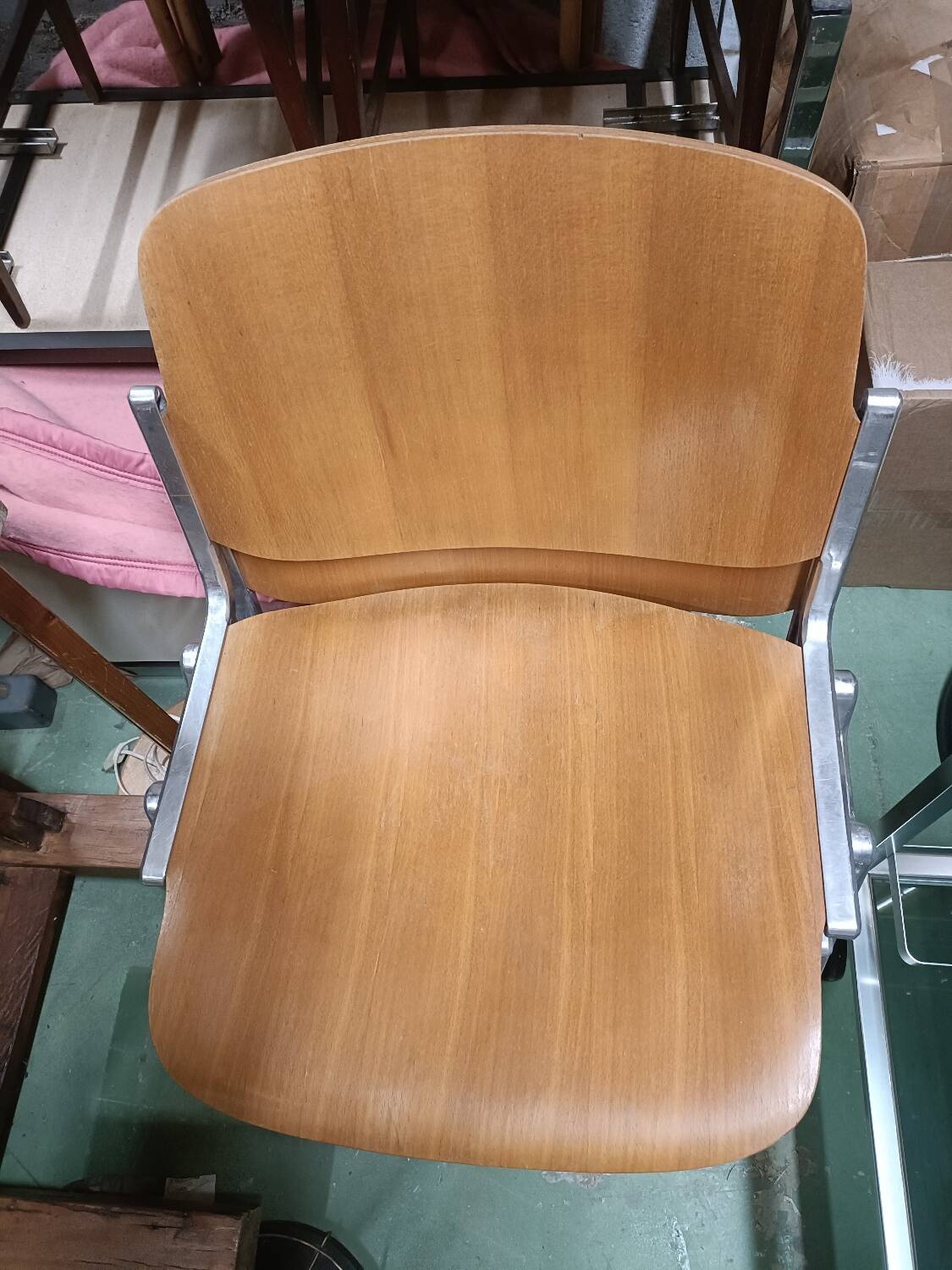 Paire de chaises DC106 Giancarlo Pirretti
