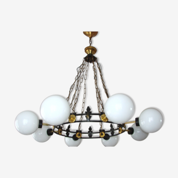 Mid Century chandelier, '50s.