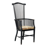 19th century high back chair