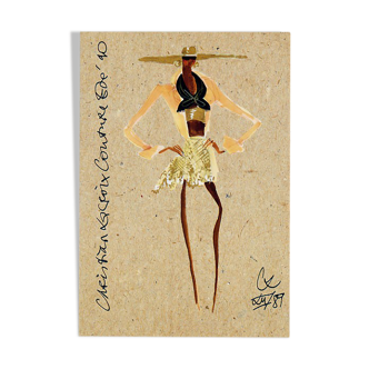 Sketch by Christian Lacroix