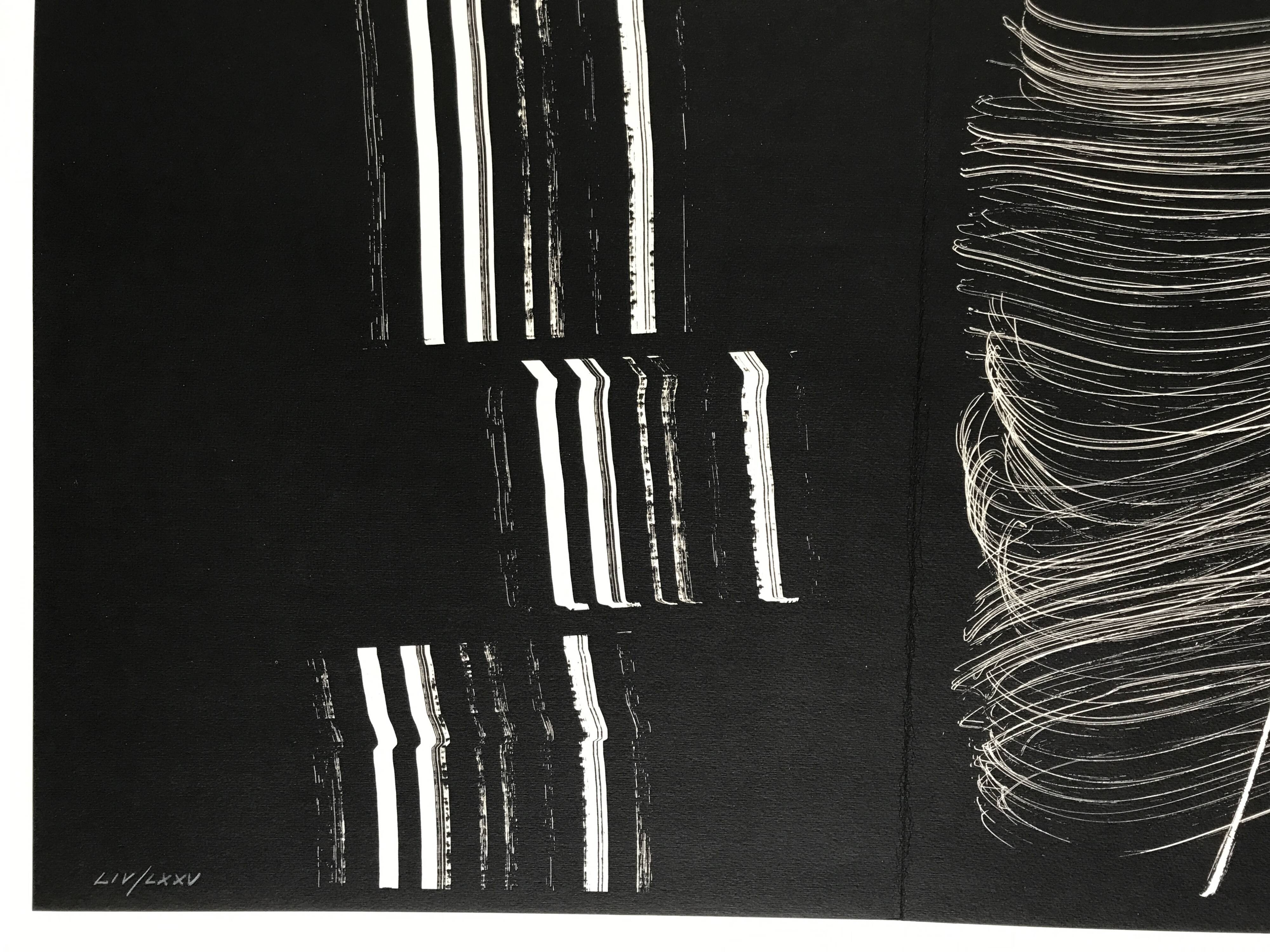 Hans HARTUNG, Farandole III, 1977: Original lithograph signed in pencil