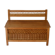 Rattan chest bench