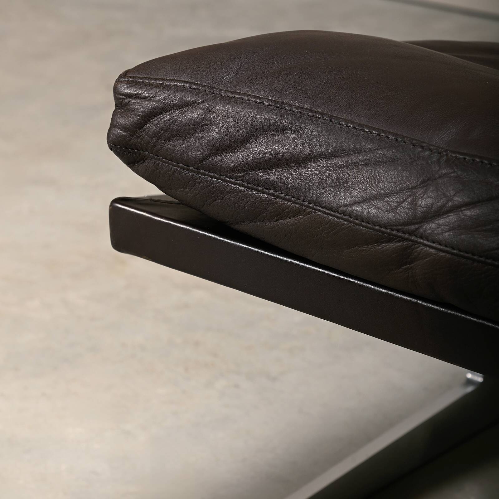 Kastholm & Fabricius BO-561 Lounge Chair in Chocolate Brown Leather Bo-Ex