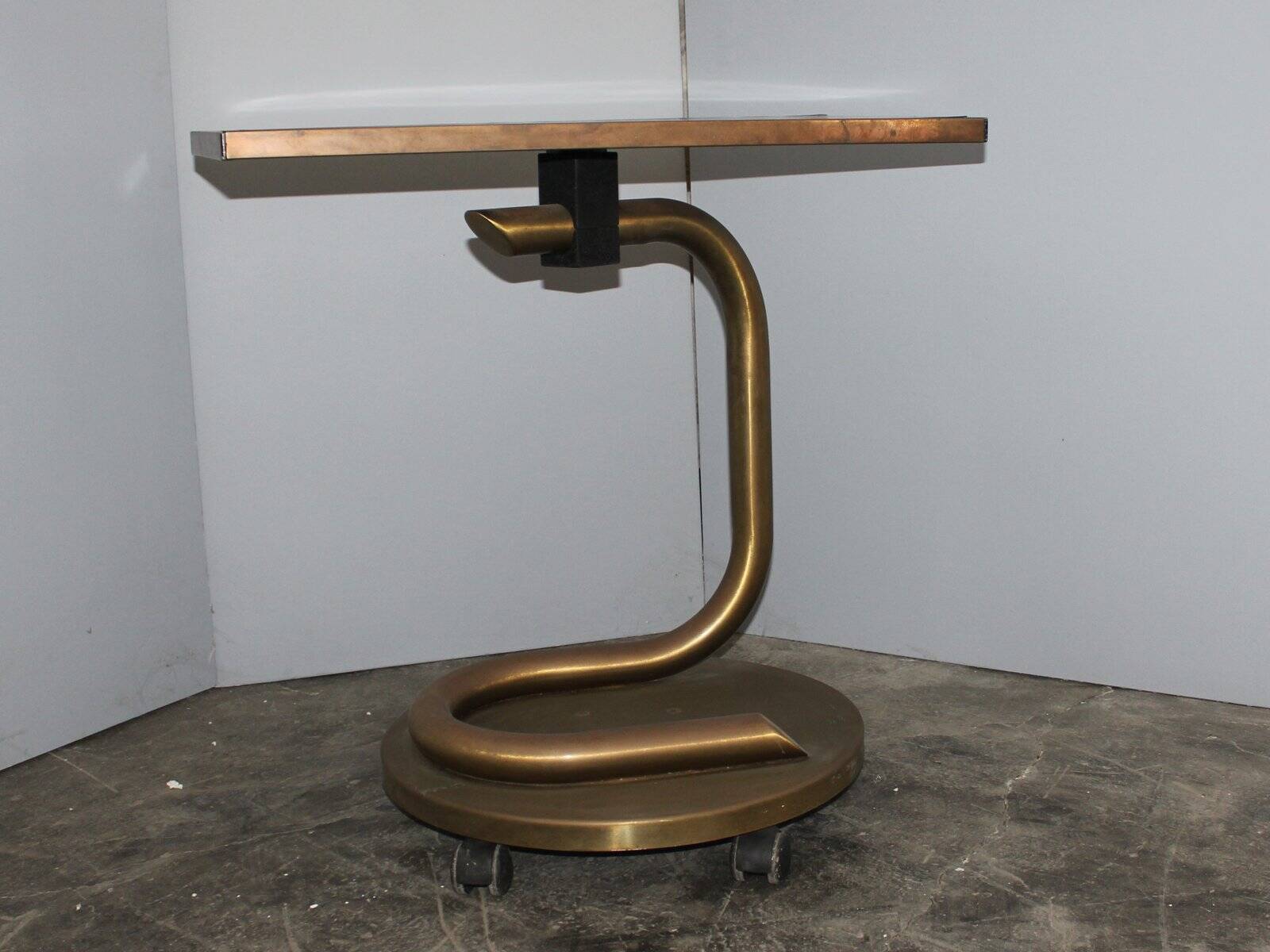 Chariot Mid-Century Laminated Black, Italy