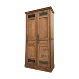 Old french bank locker room in oak