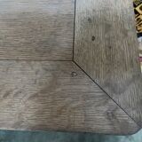 Chest of drawers in solid oak Louis Philippe aero erased 19th