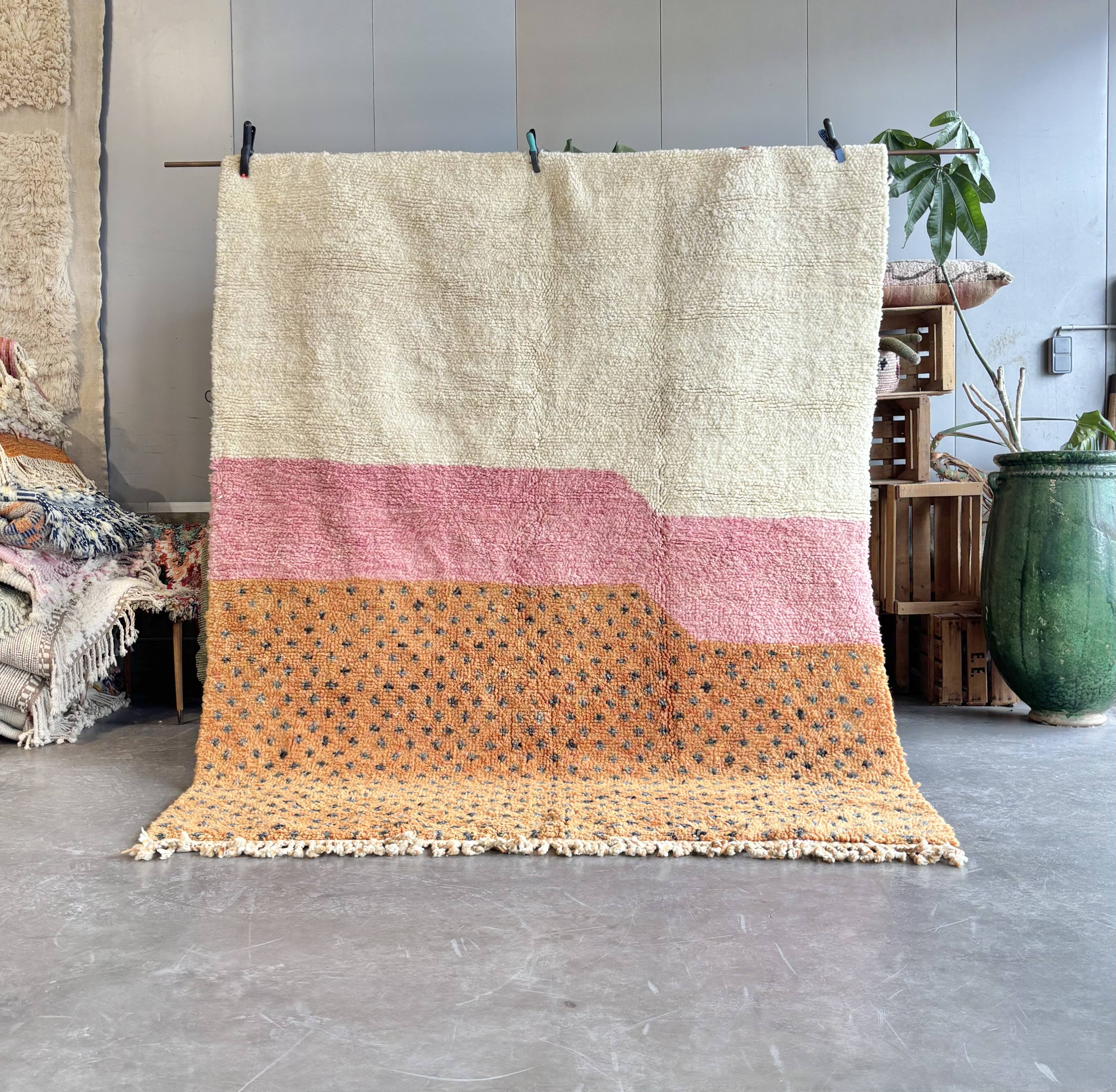 large Moroccan Berber rug Beni Ouarain