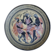 Flat plate Adis Anatasiadis ceramic clay Wing Greece Ancient dp 072271