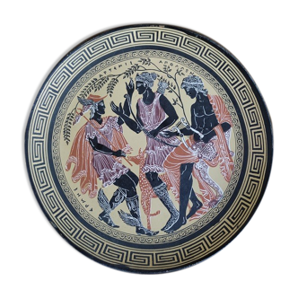 Assiette plate Adis Anatasiadis argile céramique Aile Grèce Ancien dp 072271