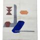 Modern Azilal style Moroccan rug