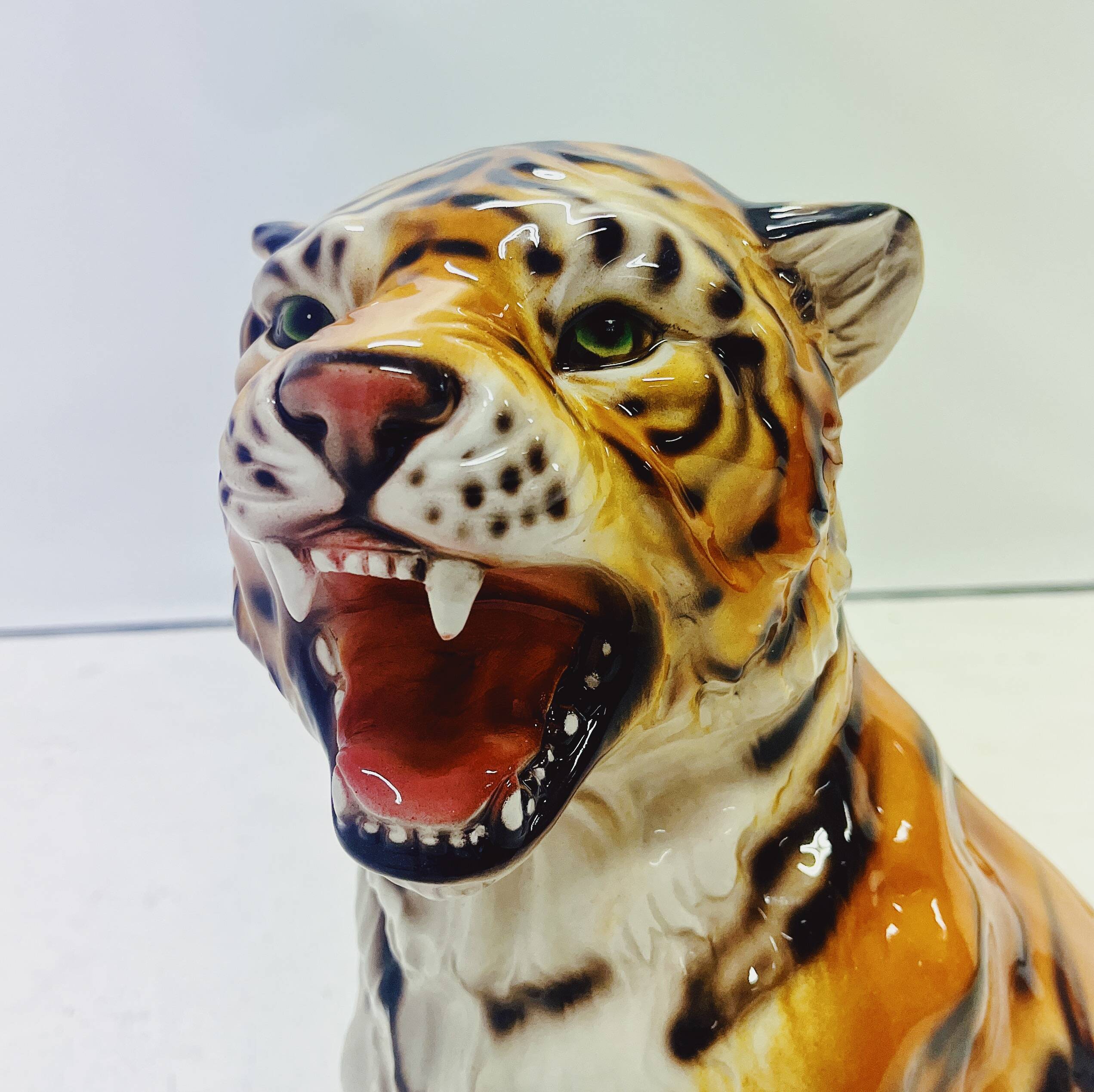 Tiger Statue Ceramic