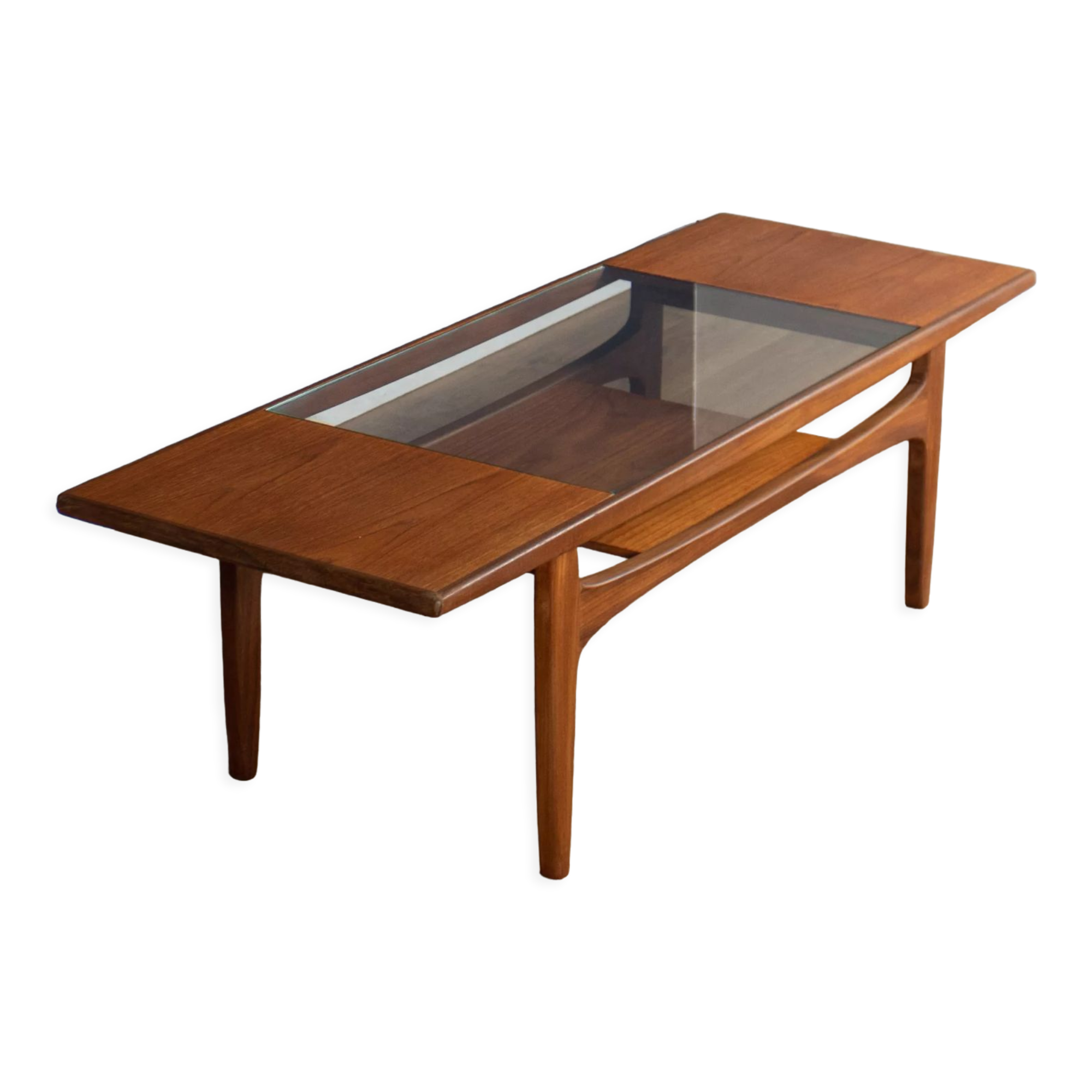 G Plan Fresco Teak & Glass Coffee Table