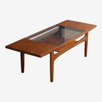 Table en teck et verre G-Plan