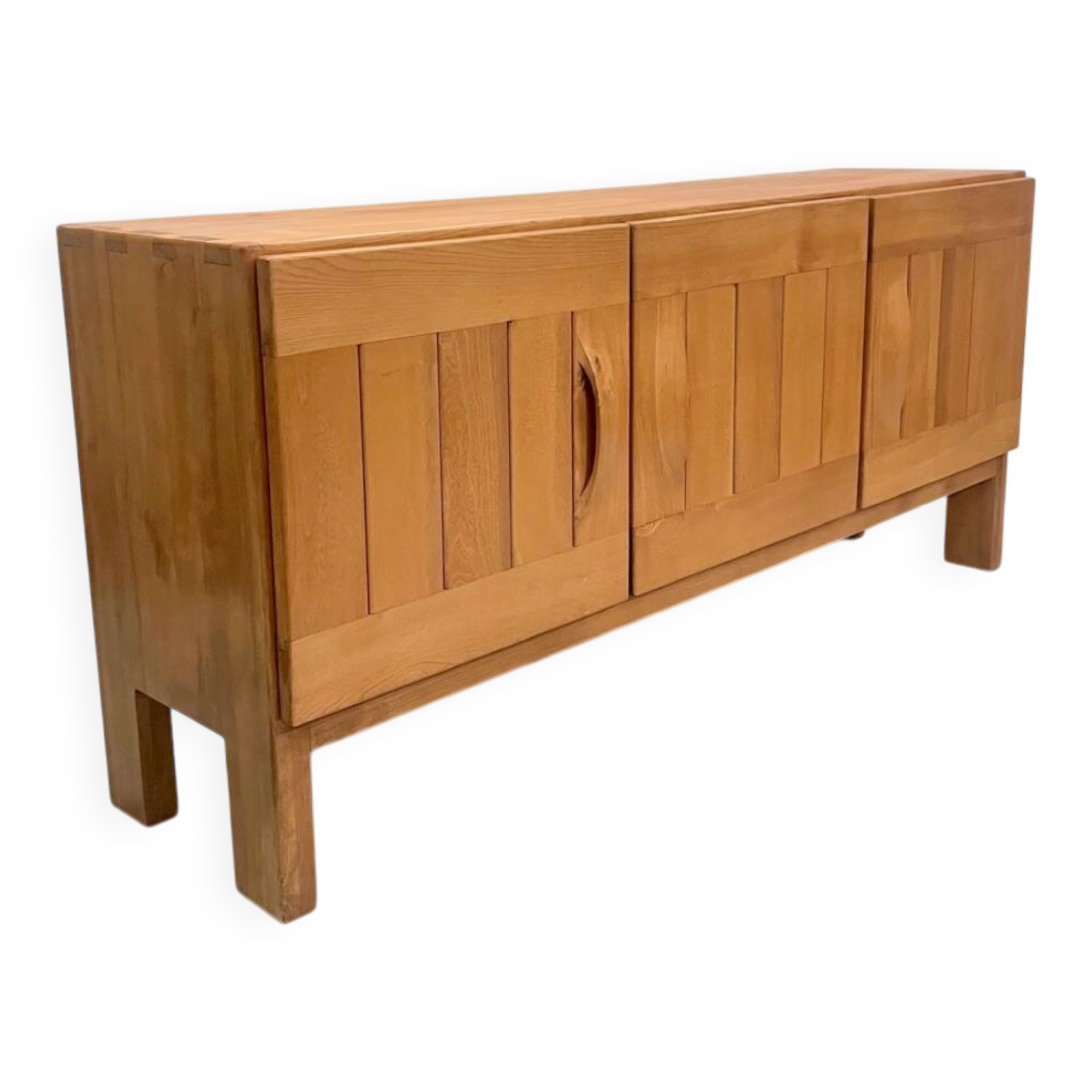 Massive elm enfilade from the Regain house, France around 1970.