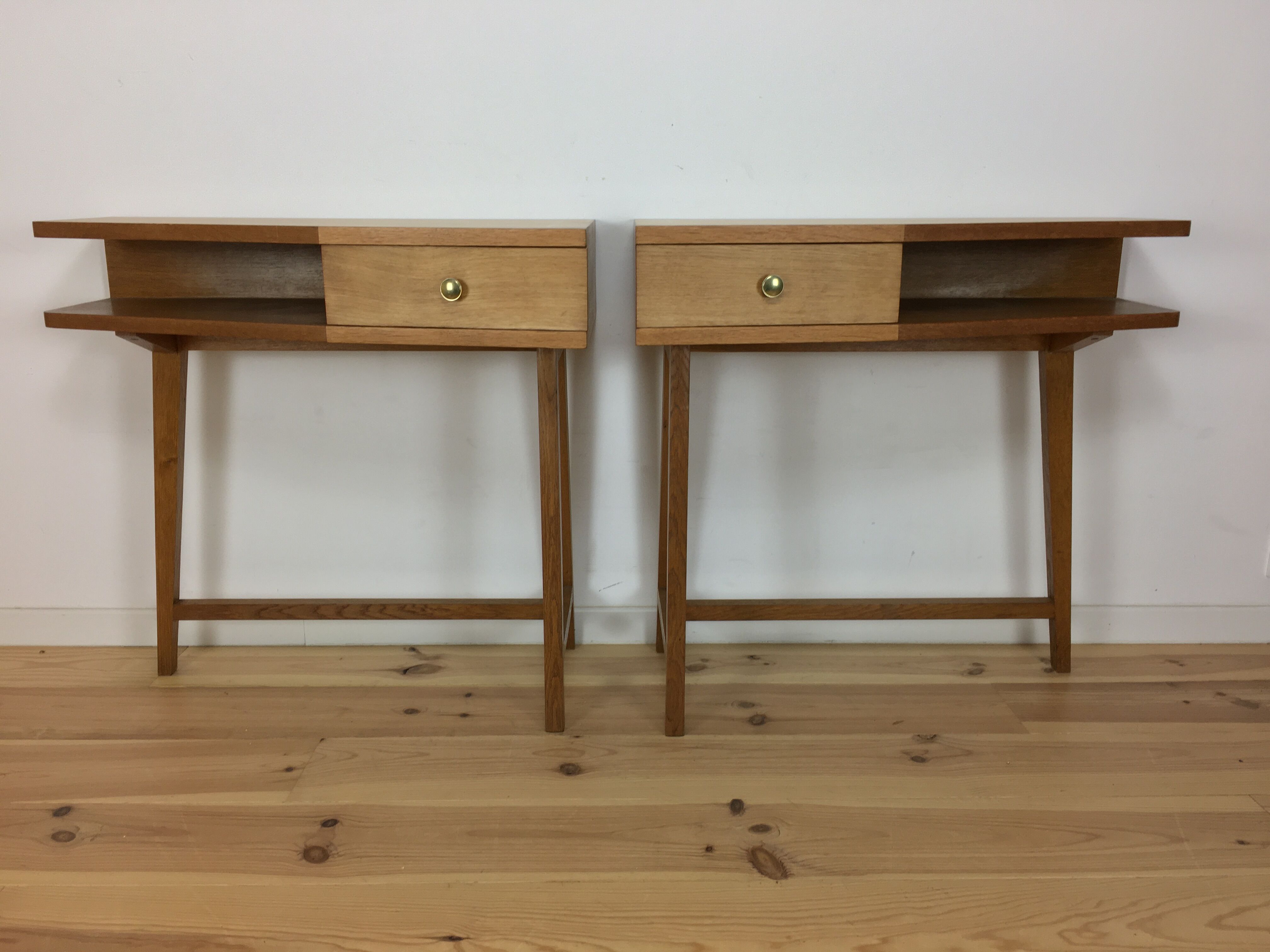 Modernist tripod consoles, 1950s