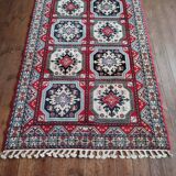 Handmade Berber Carpet Fes 207x124cm