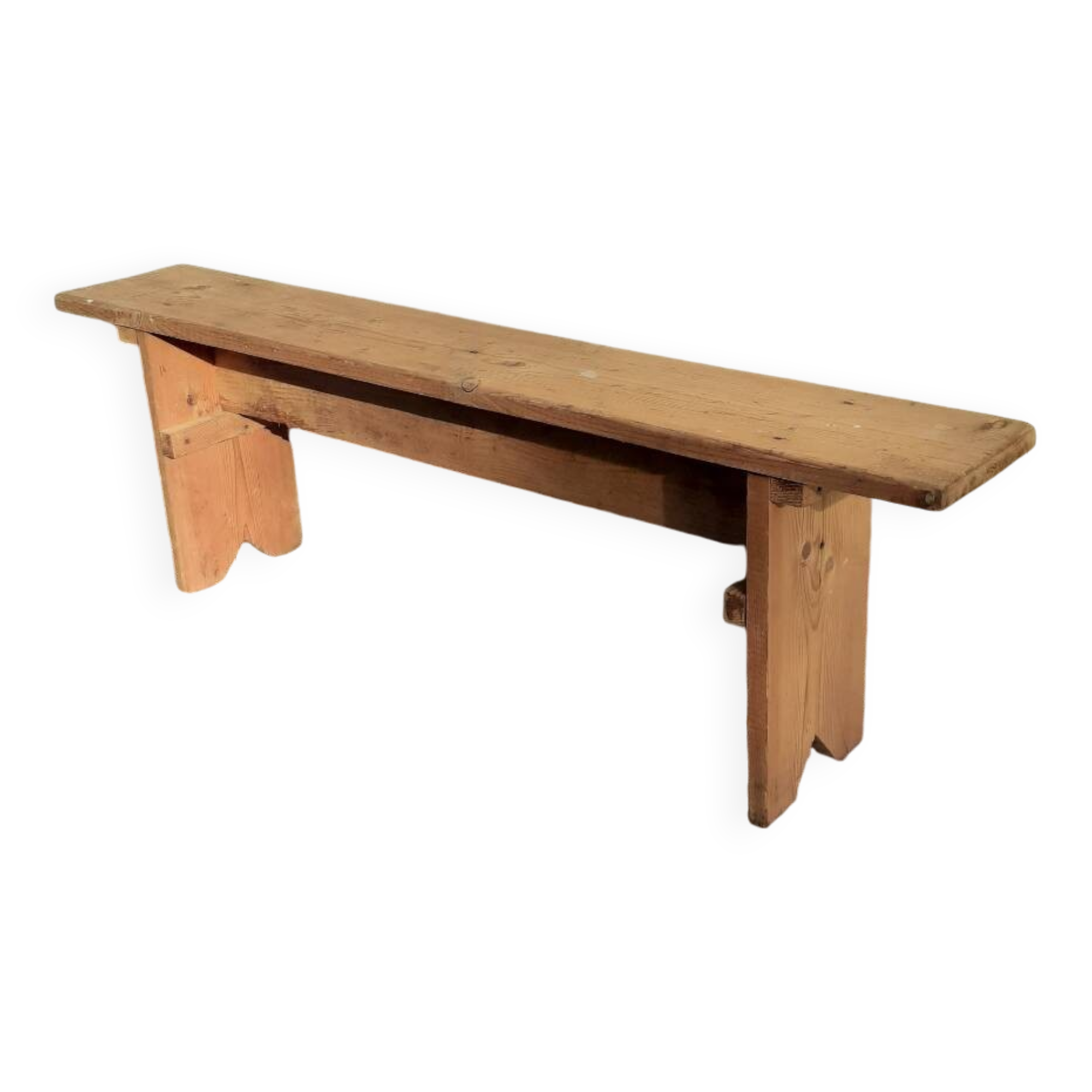 Wooden bench