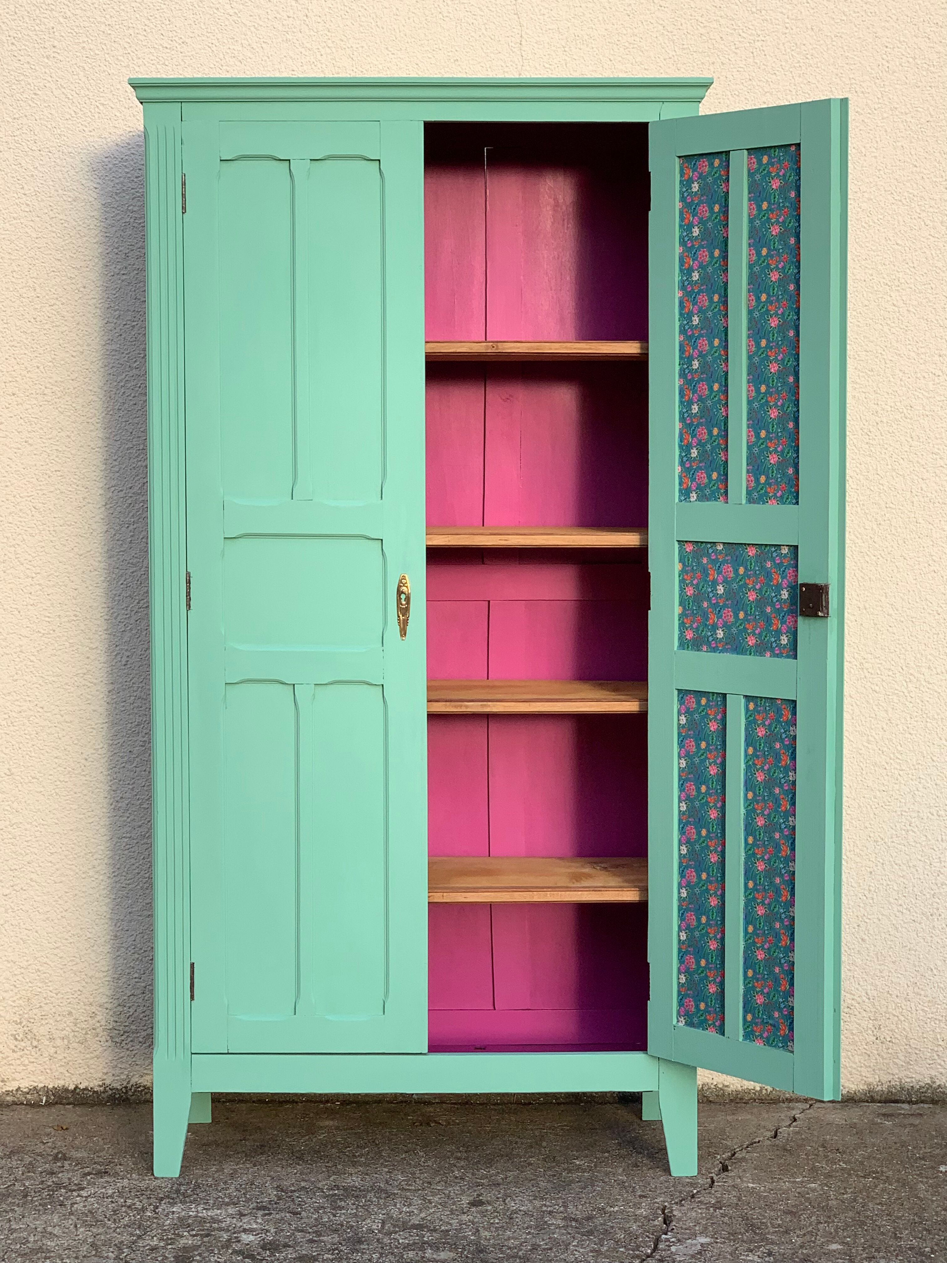 Parisian wardrobe art deco panel 1940