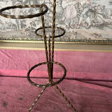 Plant holder 4 twisted iron pots