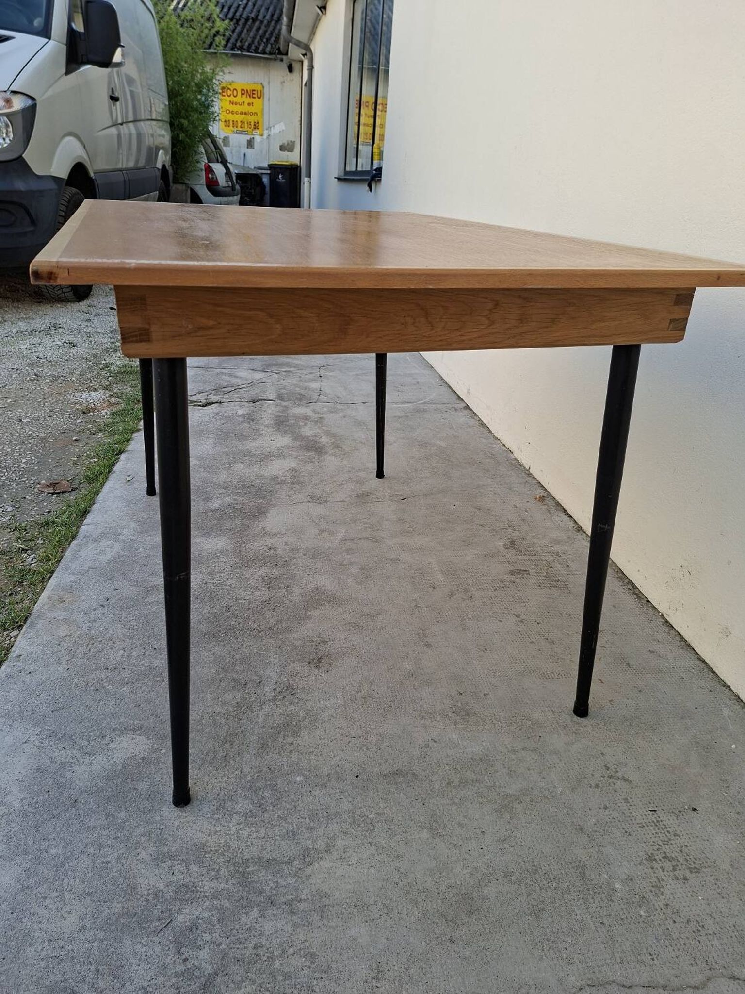 Vintage dining table from the 1960s.