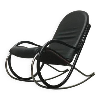 Vintage Swiss rocking chair Nonna by Paul Tuttle for Strässle